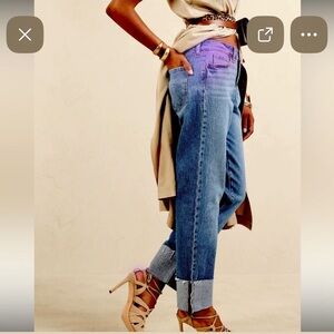 Classic High-Rise Blue Women's Jeans